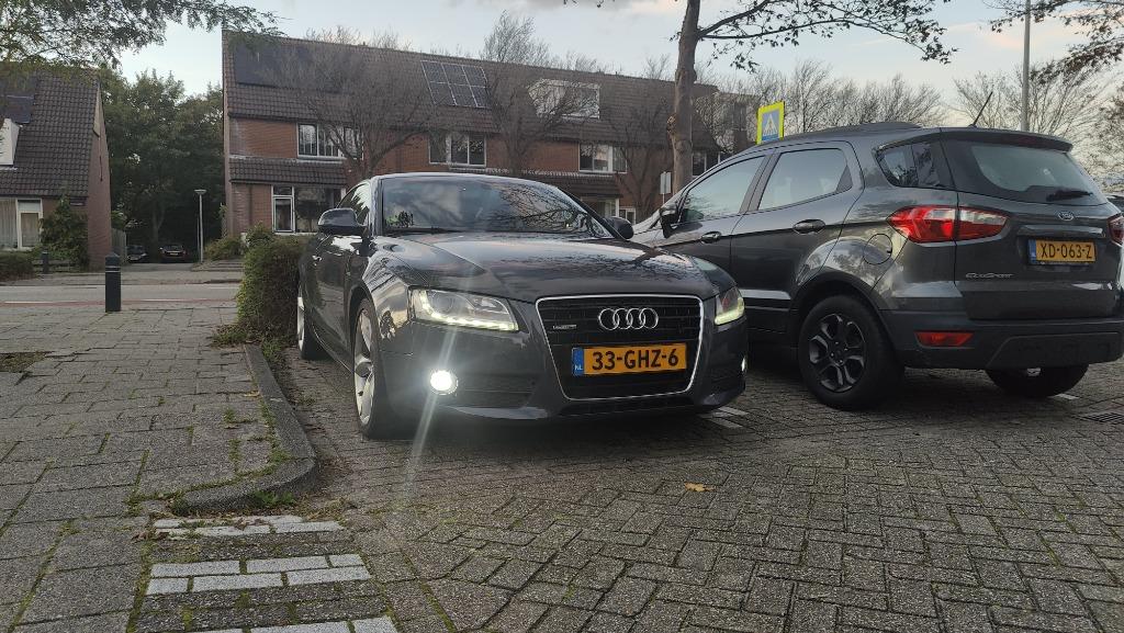 Audi A5 3.2 FSI V6 Coupe Quattro | ALCA | B&O | NAP, Auto's, Automaat, Zwart, 4 stoelen, Alcantara