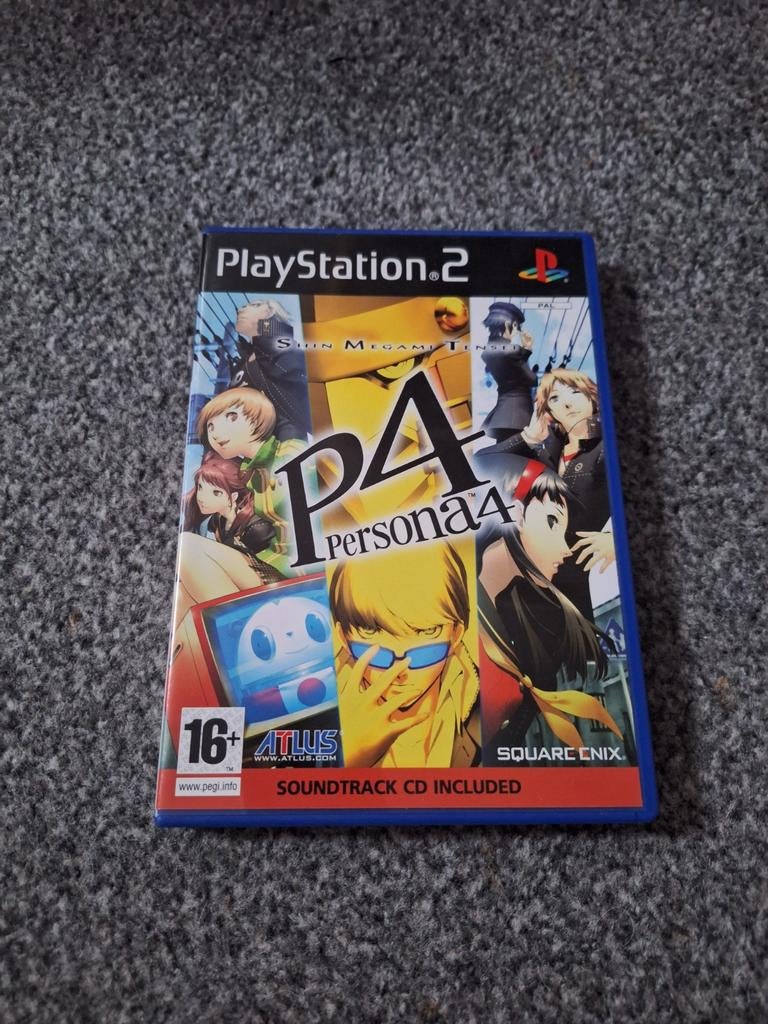 PS2 spel Persona 4 incl. Soundtrack disc, Spelcomputers en Games, Games | Sony PlayStation 2, Ophalen of Verzenden