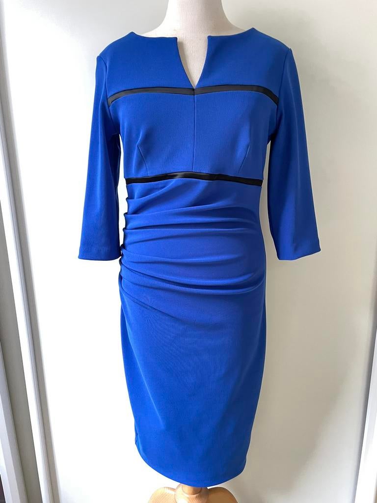 Diva Catwalk kobaltblauwe jurk maat M (valt als S/M), Kleding | Dames, Jurken, Maat 38/40 (M), Blauw, Ophalen of Verzenden, Zo goed als nieuw
