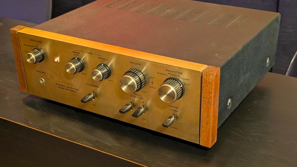 PIONEER SA-500A CHAMPAGNE • GARANTIE •2 PHONO  • REFURBISHED, Rick's Audio 
De Kempen 18 
6021PZ Budel 
+31 (0)495 785698
info@ricks-audio.com