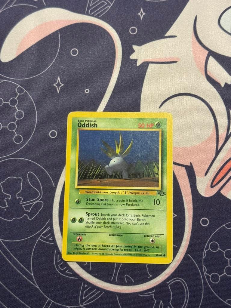 Pokémon kaarten Osdish #58 Jungle, Ophalen of Verzenden, Zo goed als nieuw, Losse kaart