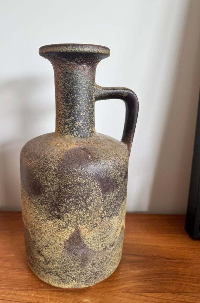 Grote Ruscha Fat Lava vaas – 30 cm – West Germany – jaren 60, Ophalen of Verzenden
