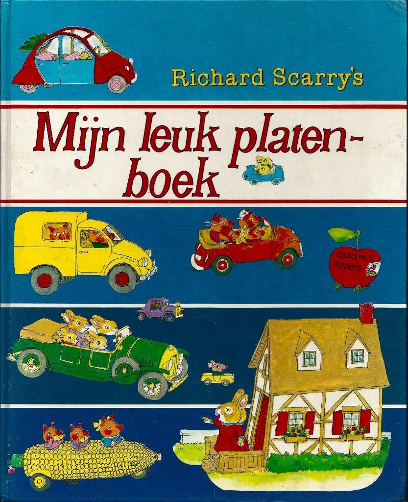 Richard Scarry’s - Mijn leuk platenboek, Gelezen, 5 of 6 jaar, Fictie algemeen, Jongen of Meisje