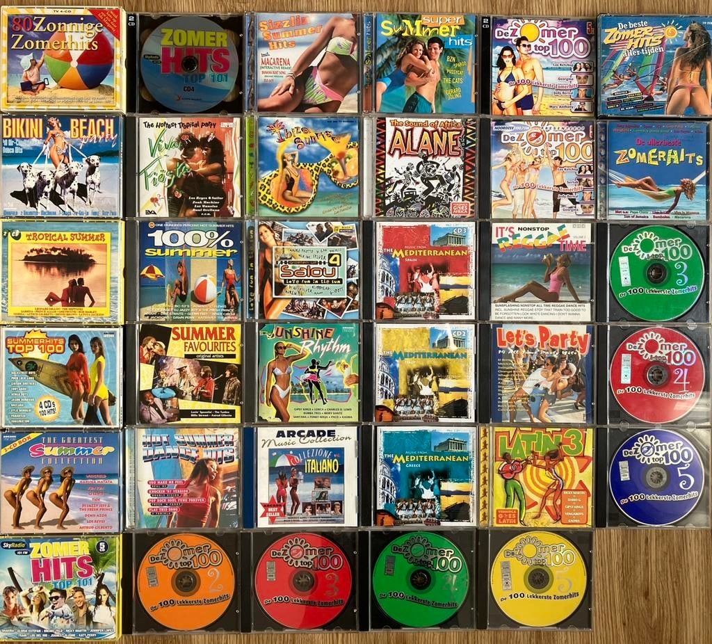 Zomer Hits CD Collectie, Cd's en Dvd's, Cd's | Verzamelalbums, Ophalen of Verzenden, Zo goed als nieuw, Overige genres