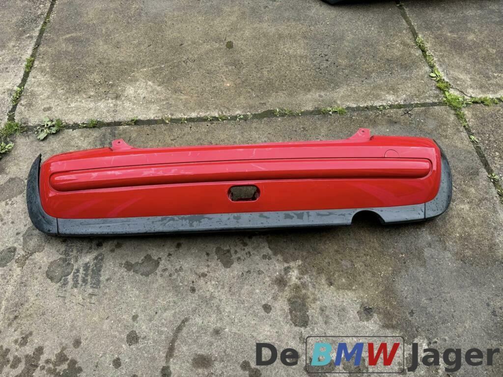Achterbumper rood Mini R50 Cooper / One 51120029926, Auto-onderdelen, Gebruikt, Mini, Ophalen of Verzenden, Mini