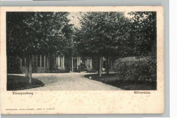 Hilversum Trompenburg 1900 uitg Amsterd. PapierLuxe handel, Verzenden, Voor 1920, Ongelopen, Noord-Holland