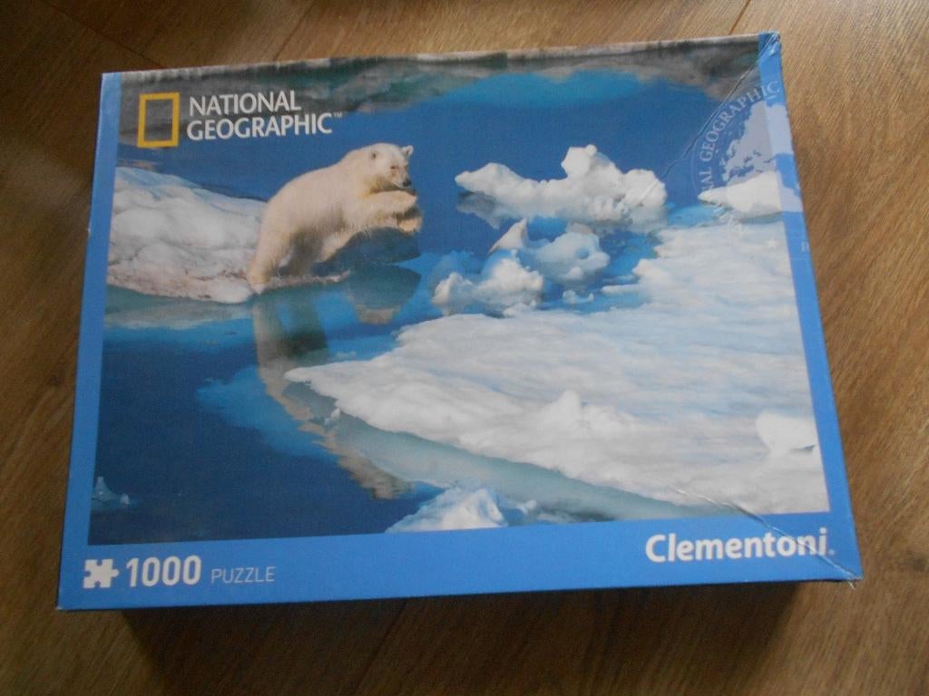 Puzzel Clementoni National Geographic compleet!, Ophalen of Verzenden, 500 t/m 1500 stukjes, Zo goed als nieuw