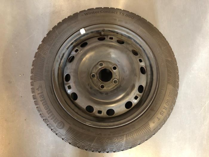 Reservewiel van een Volkswagen Polo, Auto-onderdelen, Banden en Velgen, Gebruikt, Velg(en), -, -