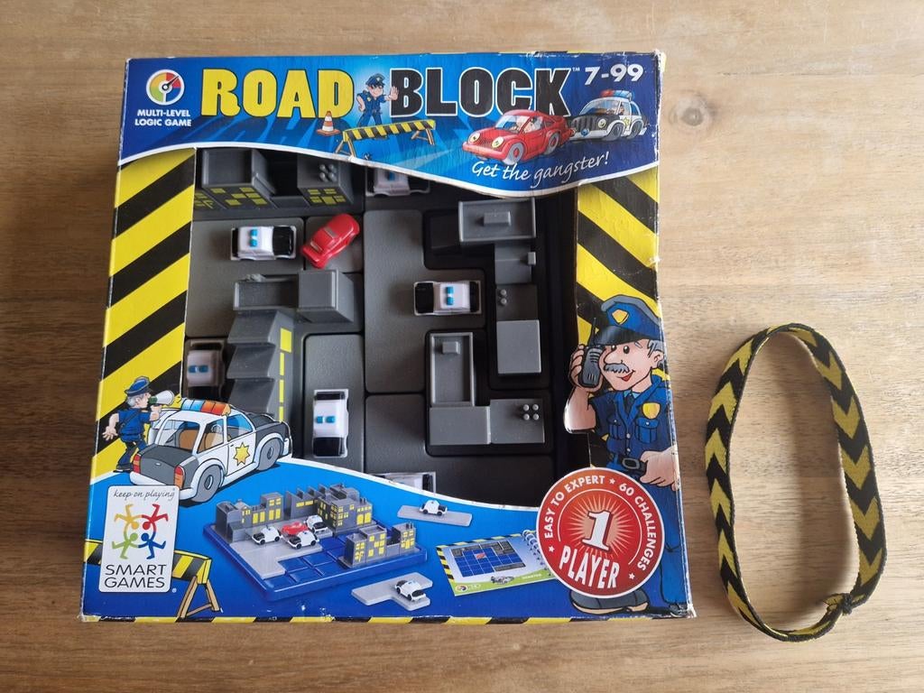Road Block Puzzelspel - Smart Games, Ophalen of Verzenden, Meer dan 50 stukjes, Gebruikt, 6 jaar of ouder