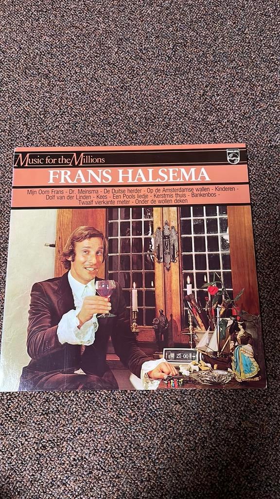 LP Frans Halsema, Ophalen of Verzenden, Gebruikt, 12 inch, Levenslied of Smartlap