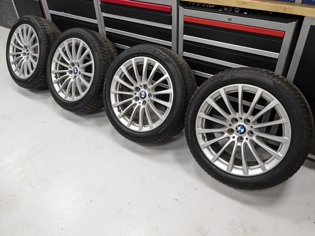 Originele BMW velgen 5-Serie  Styling 619 18 Inch Winter, 18 inch, Banden en Velgen, Personenwagen, Gebruikt