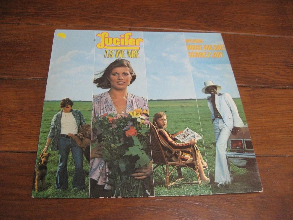 Nederpop lucifer lp, Ophalen of Verzenden, Zo goed als nieuw, 12 inch