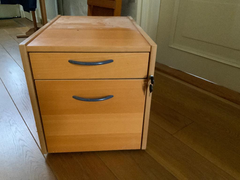 Ikea ladenblok, Ophalen, Minder dan 50 cm, 1 of 2 laden, Zo goed als nieuw