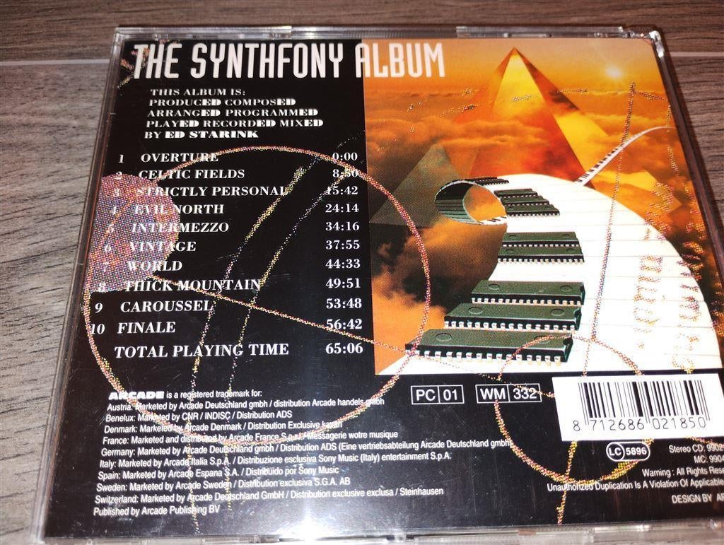 Ed Starink ‎- The Synthfony Album, Ophalen of Verzenden, Zo goed als nieuw