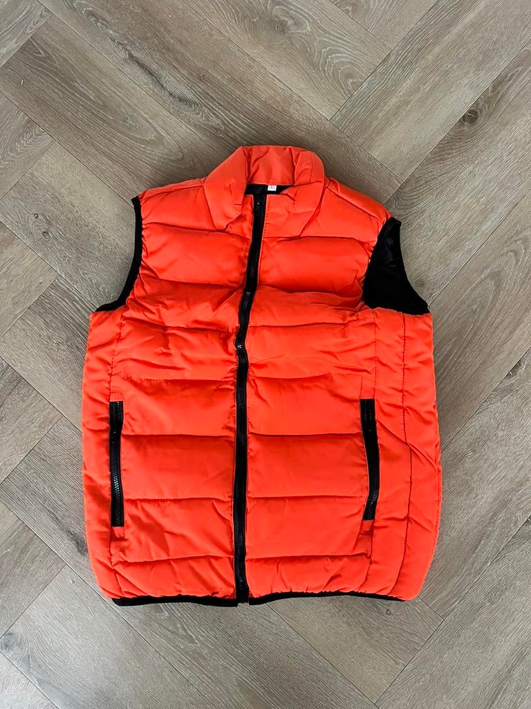 4 oranje bodywarmers, Ophalen of Verzenden, Nieuw, Maat 38/40 (M), Oranje