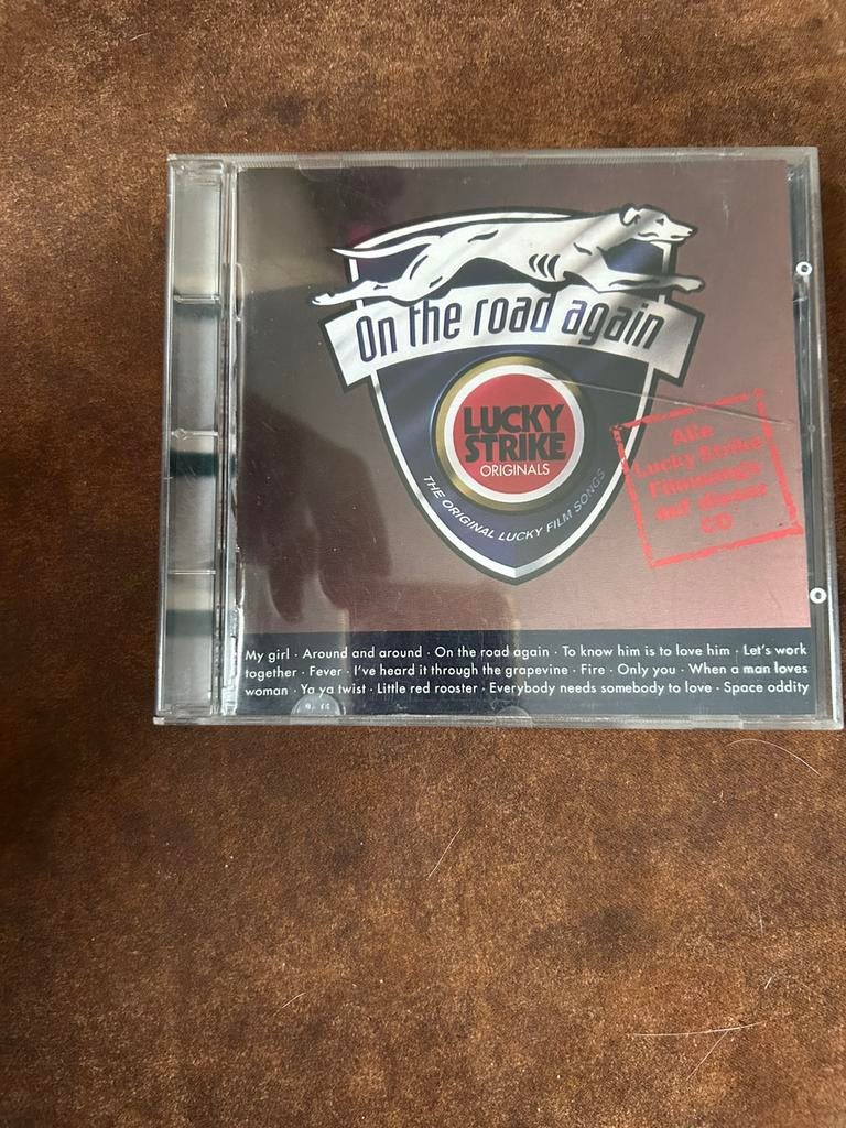 On the road  again - lucky strike originals, Ophalen of Verzenden, Zo goed als nieuw, Poprock