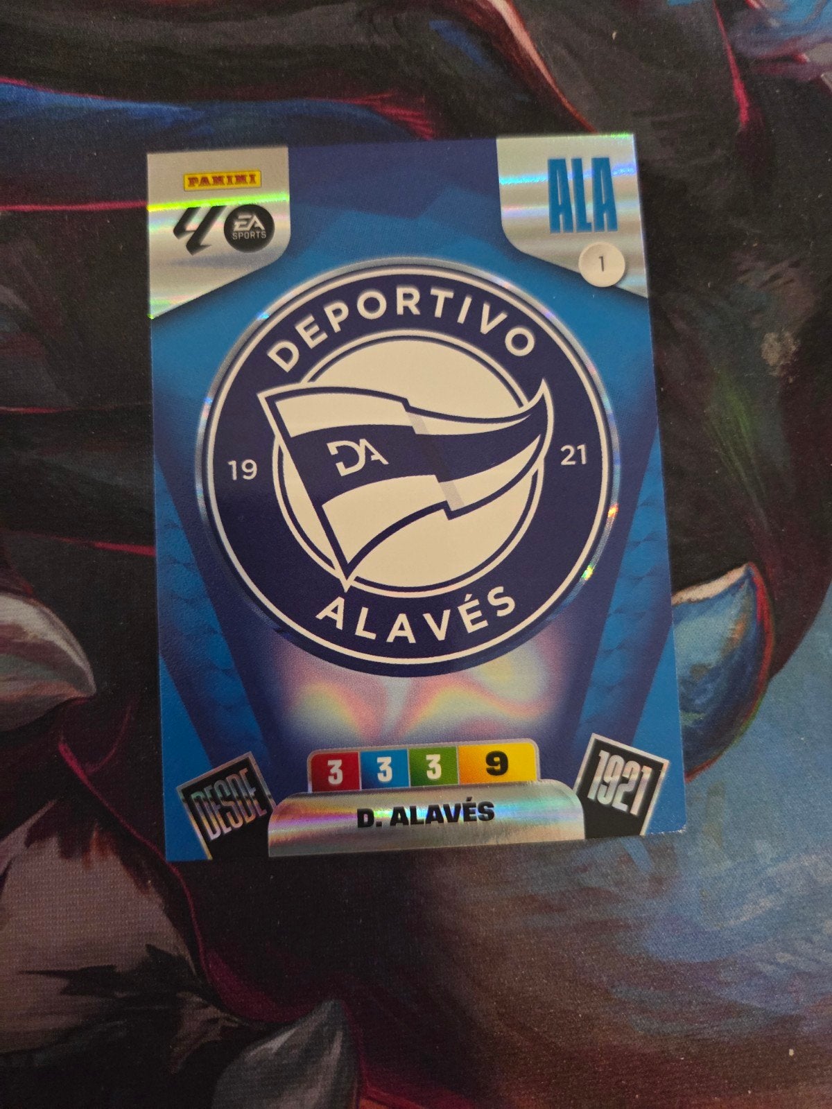 Panini Adrenalyn D. Alaves Voetbal Spelerskaart, Ophalen of Verzenden