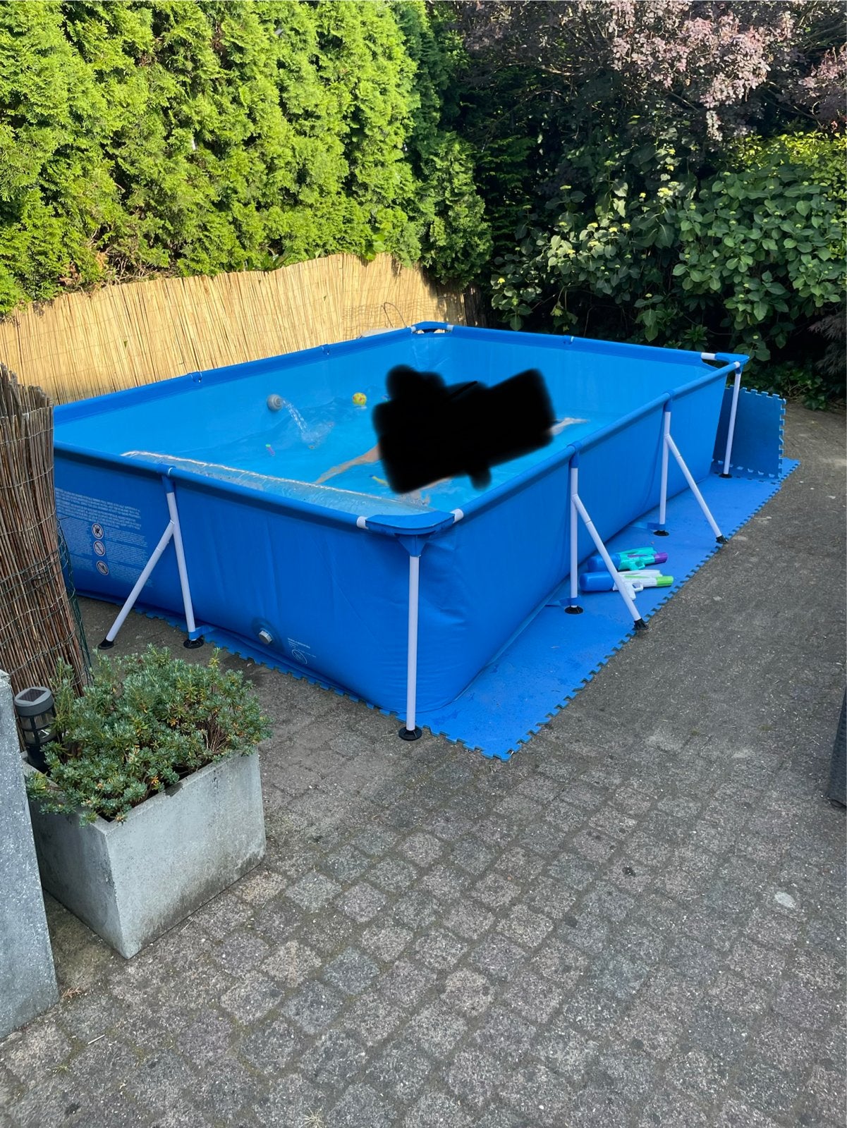 Bestway zwembad met krachtige zandfilterpomp en toebehoren, Tuin en Terras, Zwembaden, Ophalen, Gebruikt, Opzetzwembad, 200 tot 400 cm