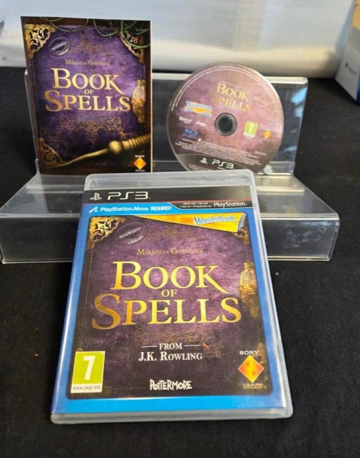 Wonderbook: Book of Spells PS3 game, Avontuur en Actie, Gebruikt, 1 speler, Ophalen of Verzenden