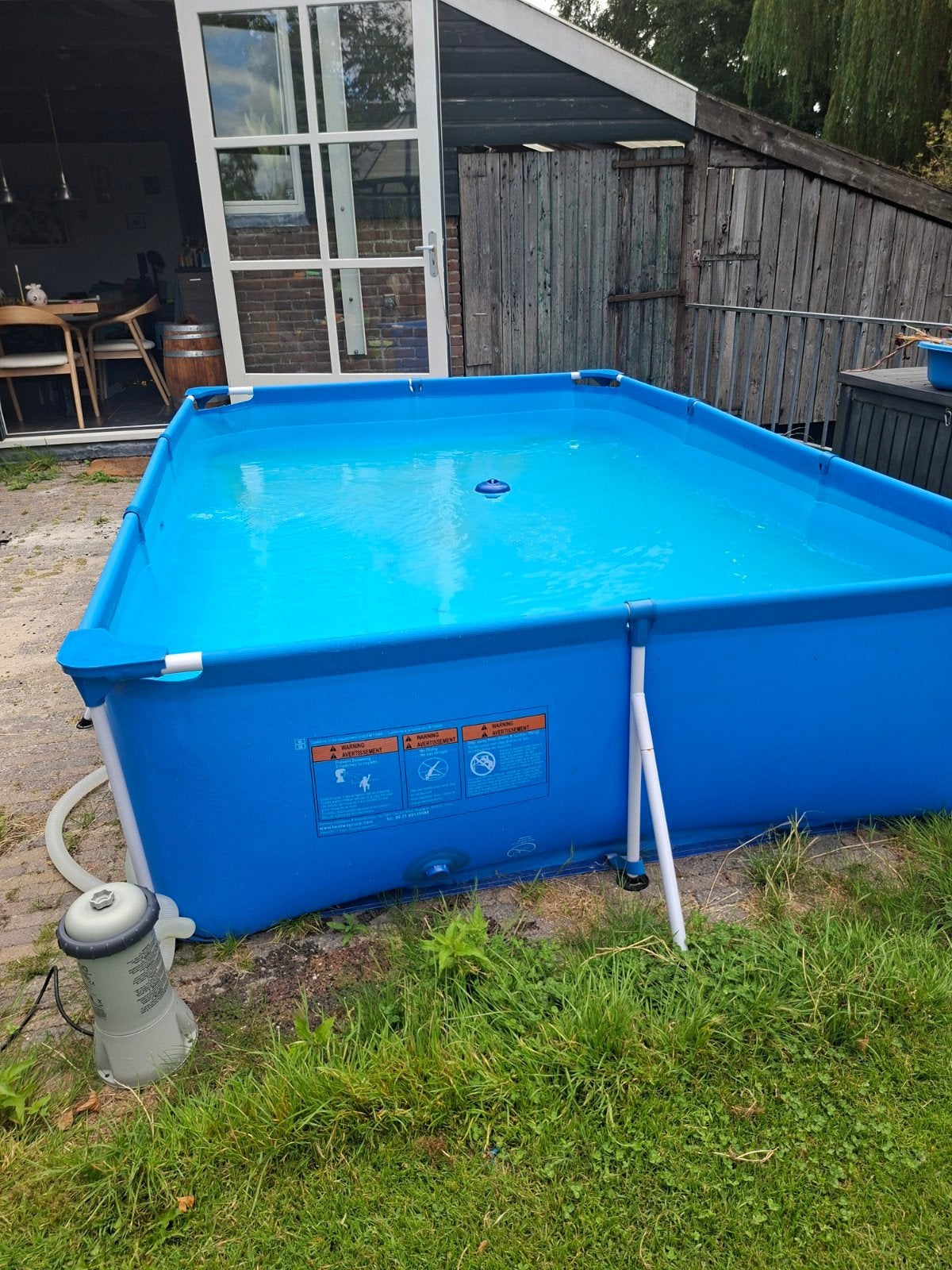 Bestway Steel Pro zwembad – complete set met filterpomp, Ophalen, Gebruikt, Opzetzwembad, 200 tot 400 cm