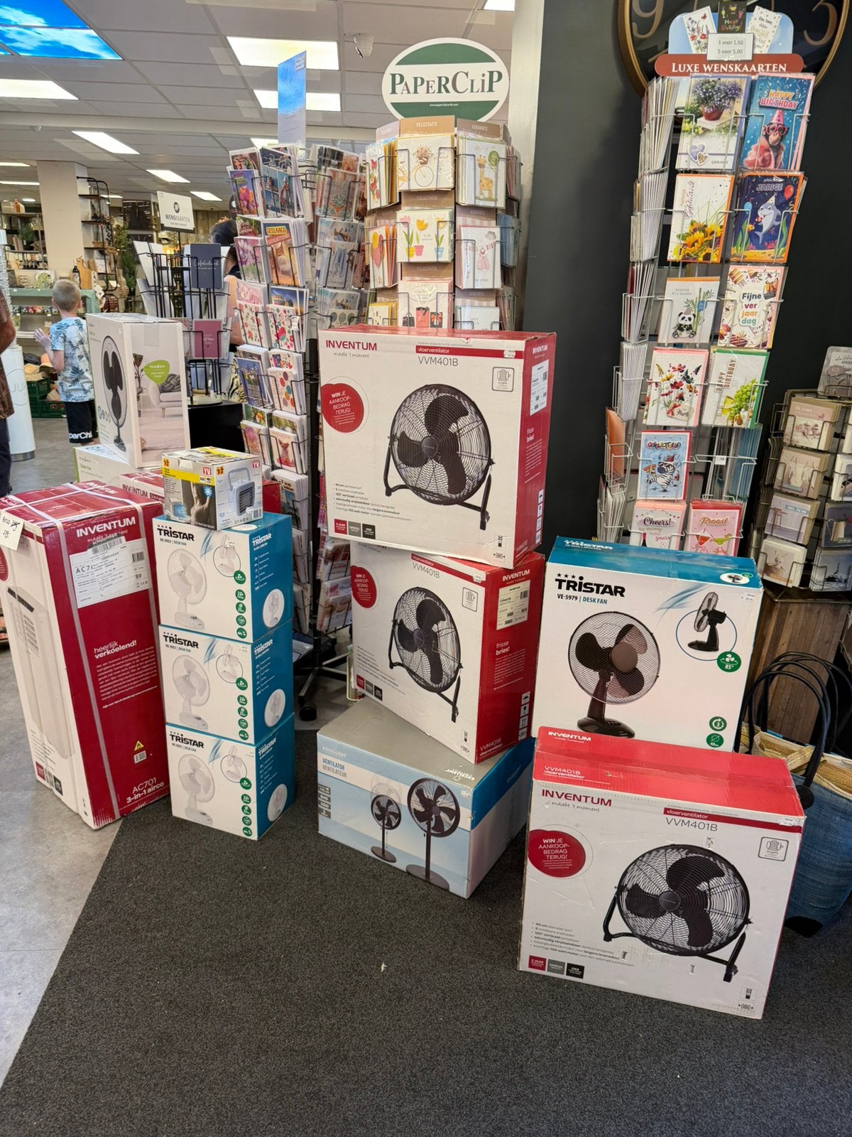Alleen nog ventilators!! Airco,s uitverkocht!!, Minder dan 60 m³, Nieuw, Ophalen of Verzenden, Koelen en Ontvochtigen
