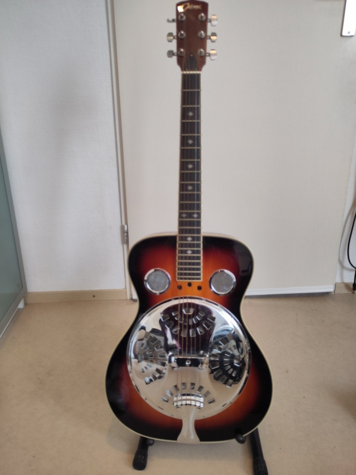 Johnson Resonator Gitaar - Vintage Sunburst, Muziek en Instrumenten, Ophalen of Verzenden, Gebruikt