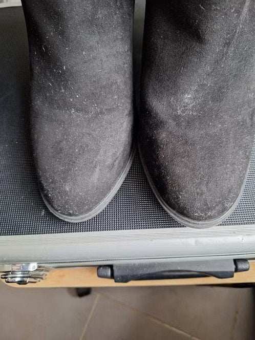 Hoge laarzen met rits maat 36 h, Hoge laarzen, Primark, Zwart, Onbekend