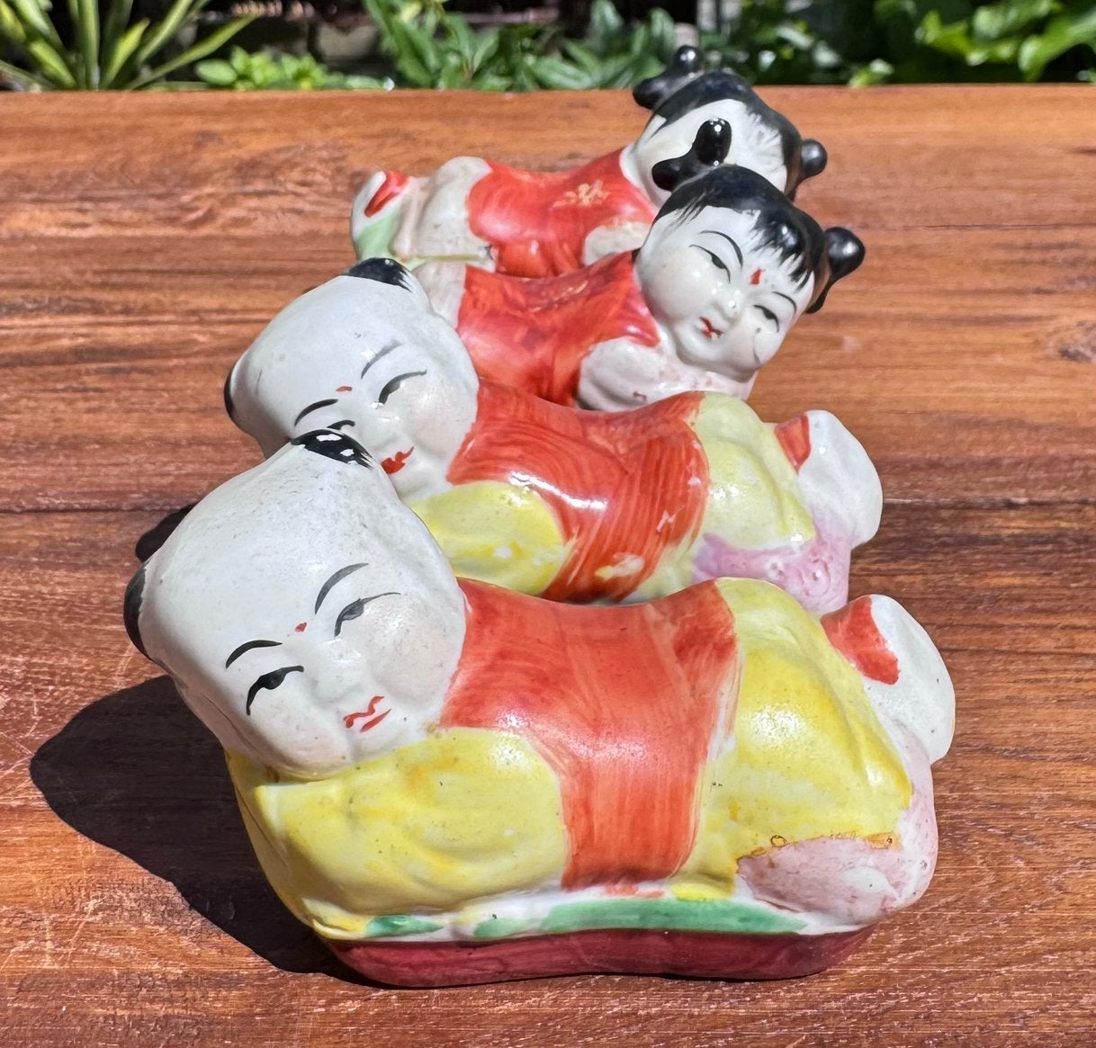 Antieke Chinese porselein stokjeshouders bestekleggers, Ophalen of Verzenden
