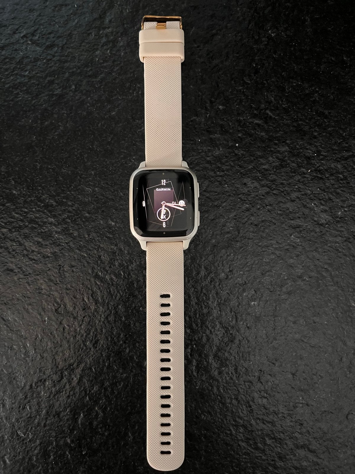 Garmin Venu Sq - Lichte Smartwatch met GPS en Hartslagmeter, Sieraden, Tassen en Uiterlijk, Afstand, Wit, Ophalen of Verzenden