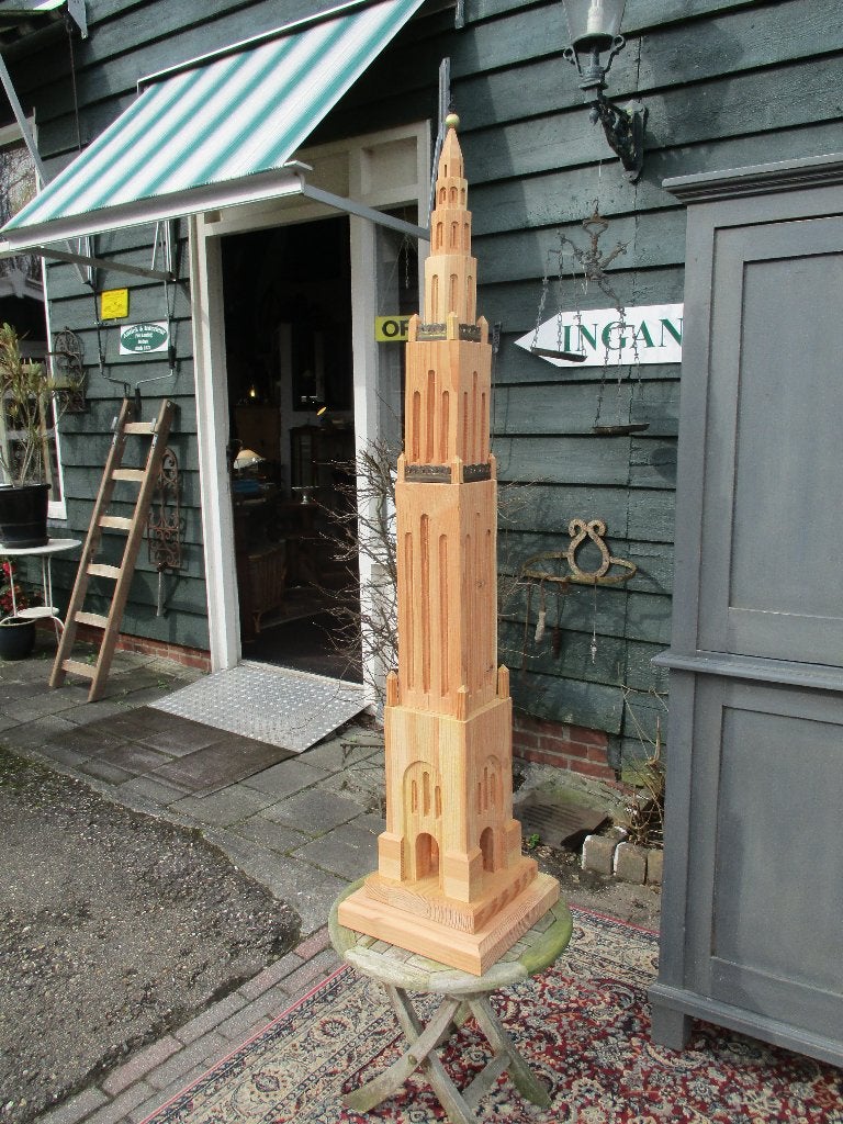 martini toren - toren - houten toren, Ophalen