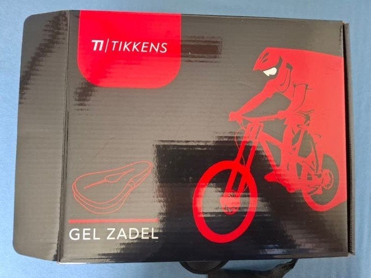 Fiets Bike 3D Siliconen Gel Zadelhoes Zacht Kussen 28x17cm, Ophalen, Nieuw, TI Tikkens