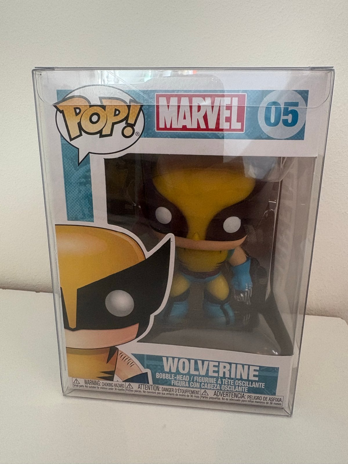 Funko Pop! Marvel 05 Wolverine Bobble-Head, Ophalen of Verzenden, Zo goed als nieuw