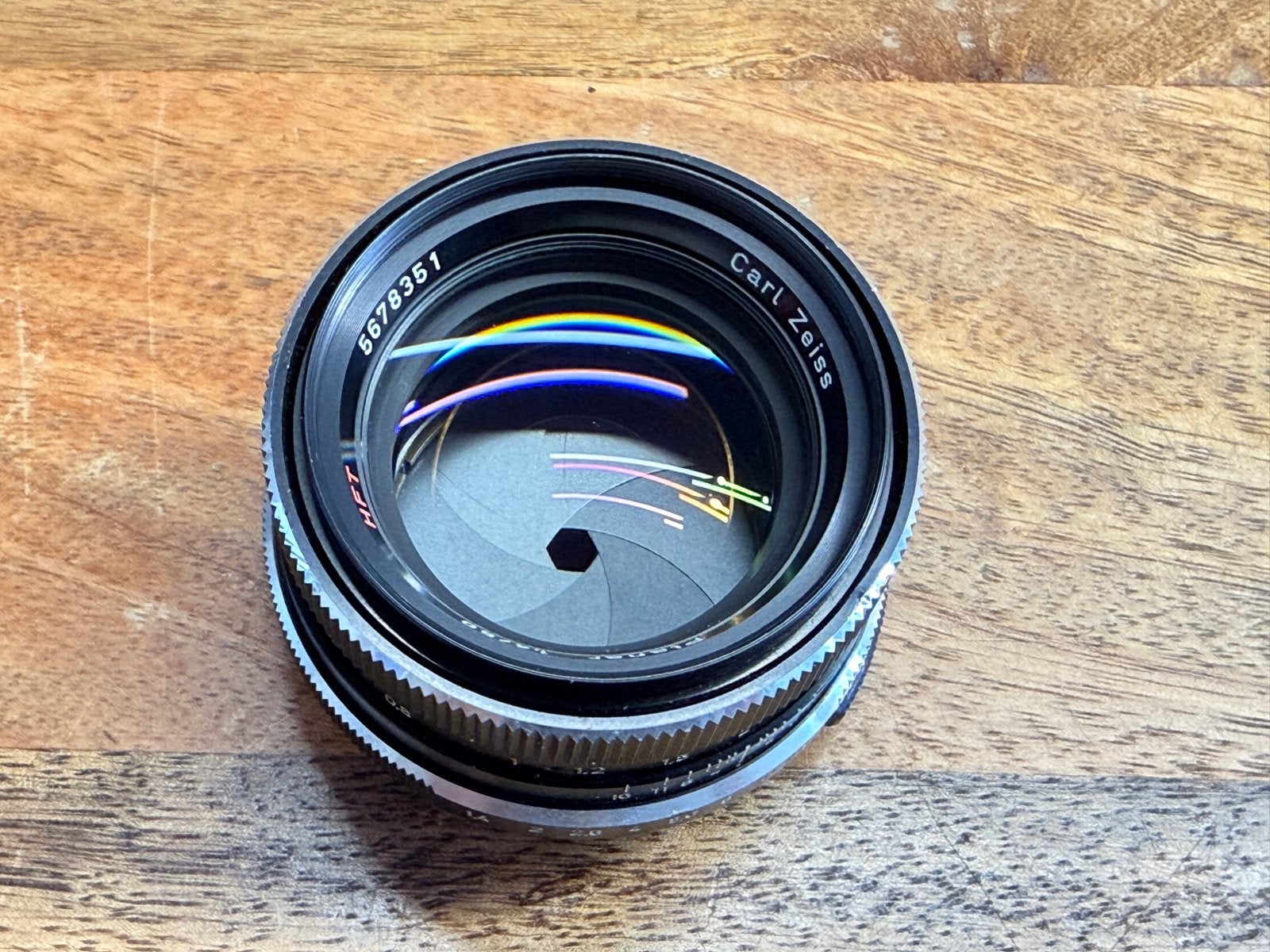 Carl Zeiss Planar 1.4 50mm HFT Rollei - Vintage topkwaliteit, Ophalen of Verzenden, Handmatige focus, Overige vattingen, Zo goed als nieuw