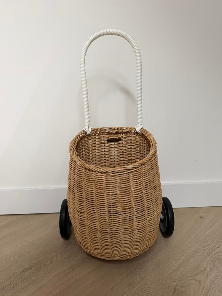 OLLI ELLA LUGGY BASKET – NATUREL, Ophalen of Verzenden, Zo goed als nieuw