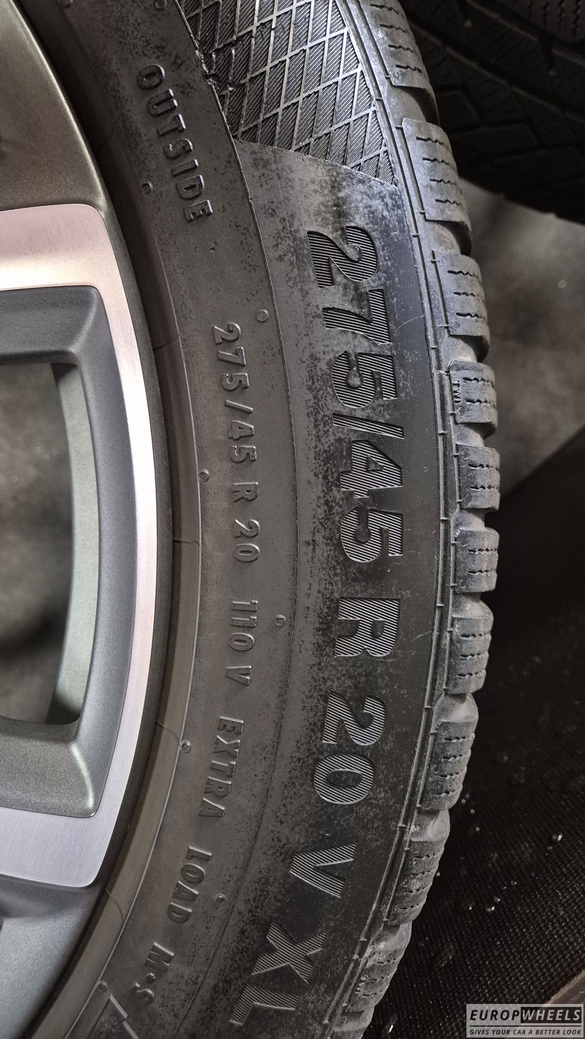 20 inch Volvo XC90 velgen Continental winterbanden, Gebruikt, -, 275 mm, -