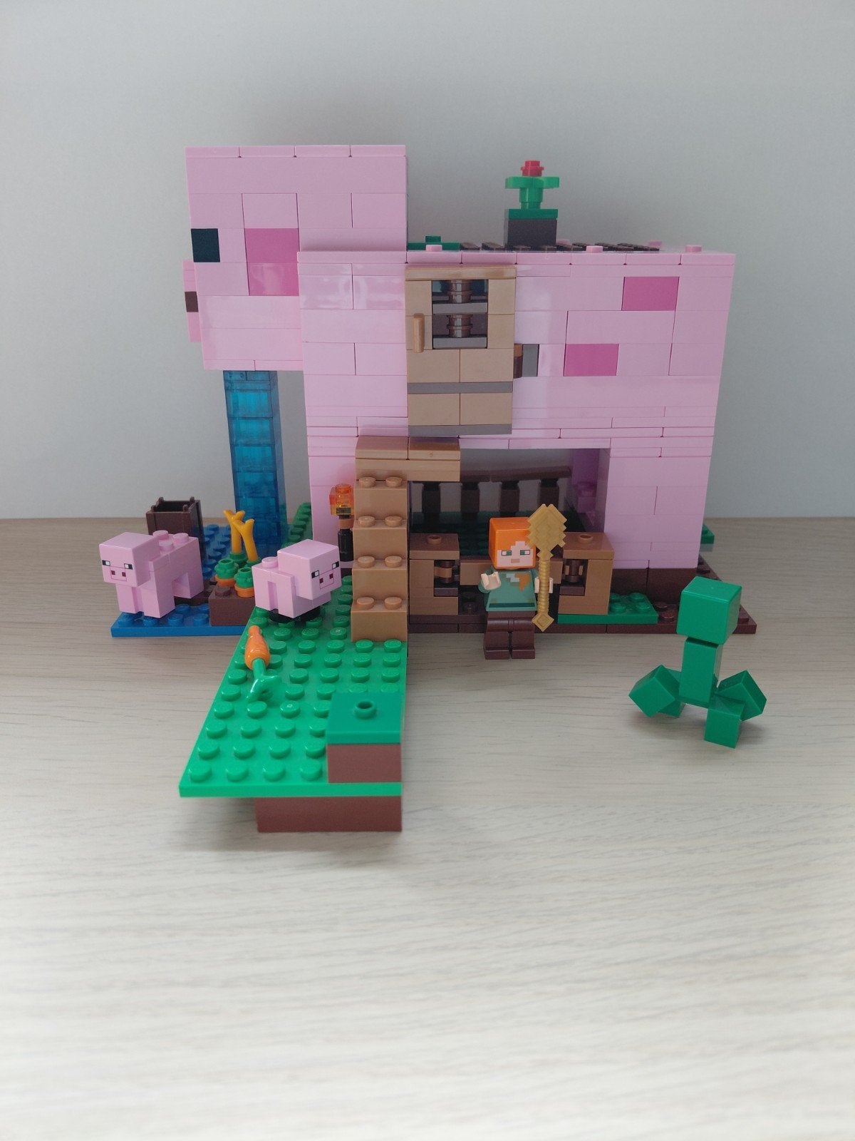 Lego 21170 Het varkenshuis, Minecraft, Lego, Ophalen of Verzenden, Zo goed als nieuw