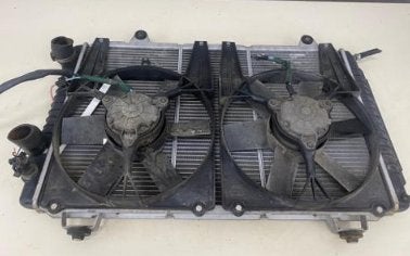 Camper fiat ducato radiateur met koelfans blower fans, Ophalen of Verzenden, Gebruikt