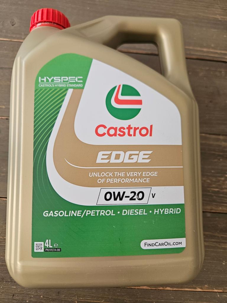 Castrol EDGE 0W-20 Motorolie - 4L (vier) liter, Auto diversen, Ophalen of Verzenden