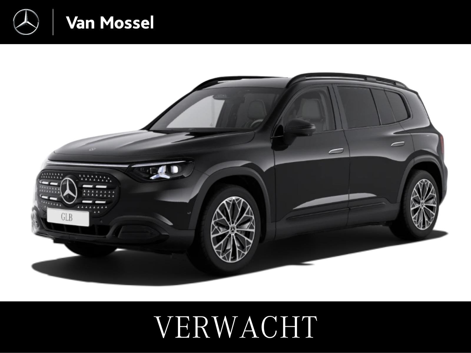 Mercedes-Benz GLB 250+ Business Solution 7p. 85.5 kWh Nightp, Auto's, 12 maanden, 7 stoelen, Zwart, Automatische klimaatregeling