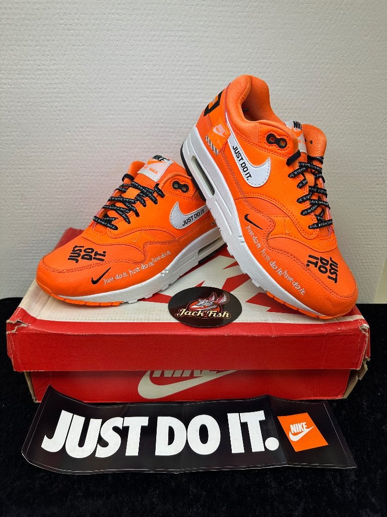 Nike air Max 1 Just Do It Orange - size 37,5, Nike air max, Overige kleuren, Nieuw, Ophalen of Verzenden