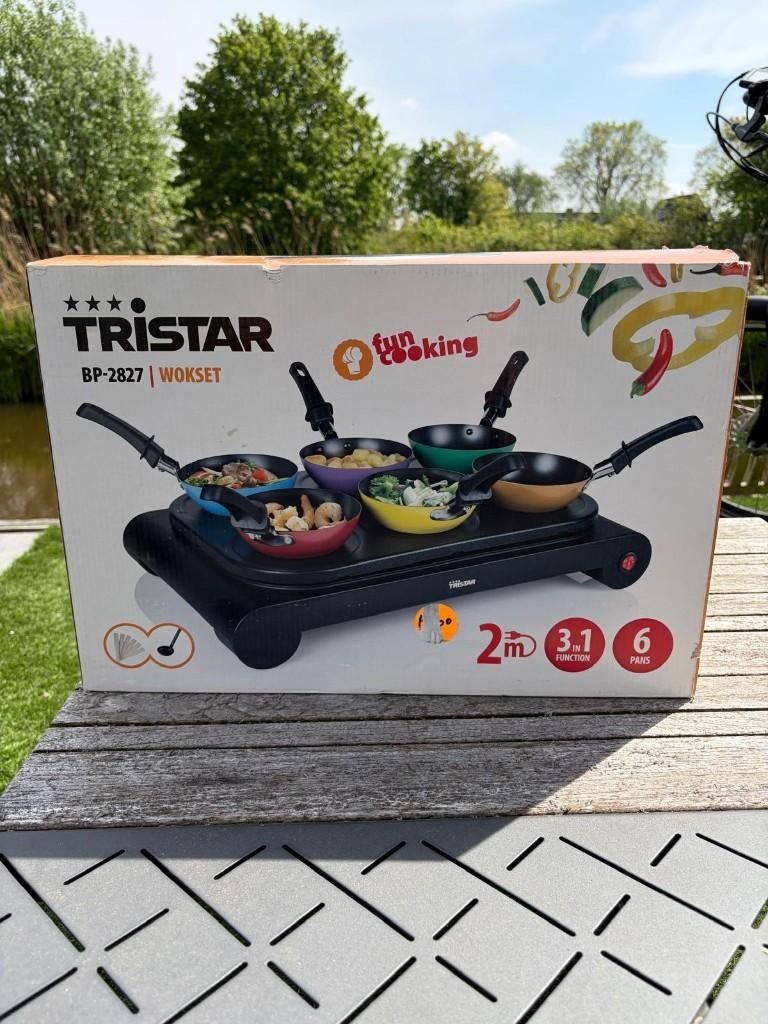 Tristar Wokpannetjes, Ophalen of Verzenden, Nieuw, 4 t/m 7 personen