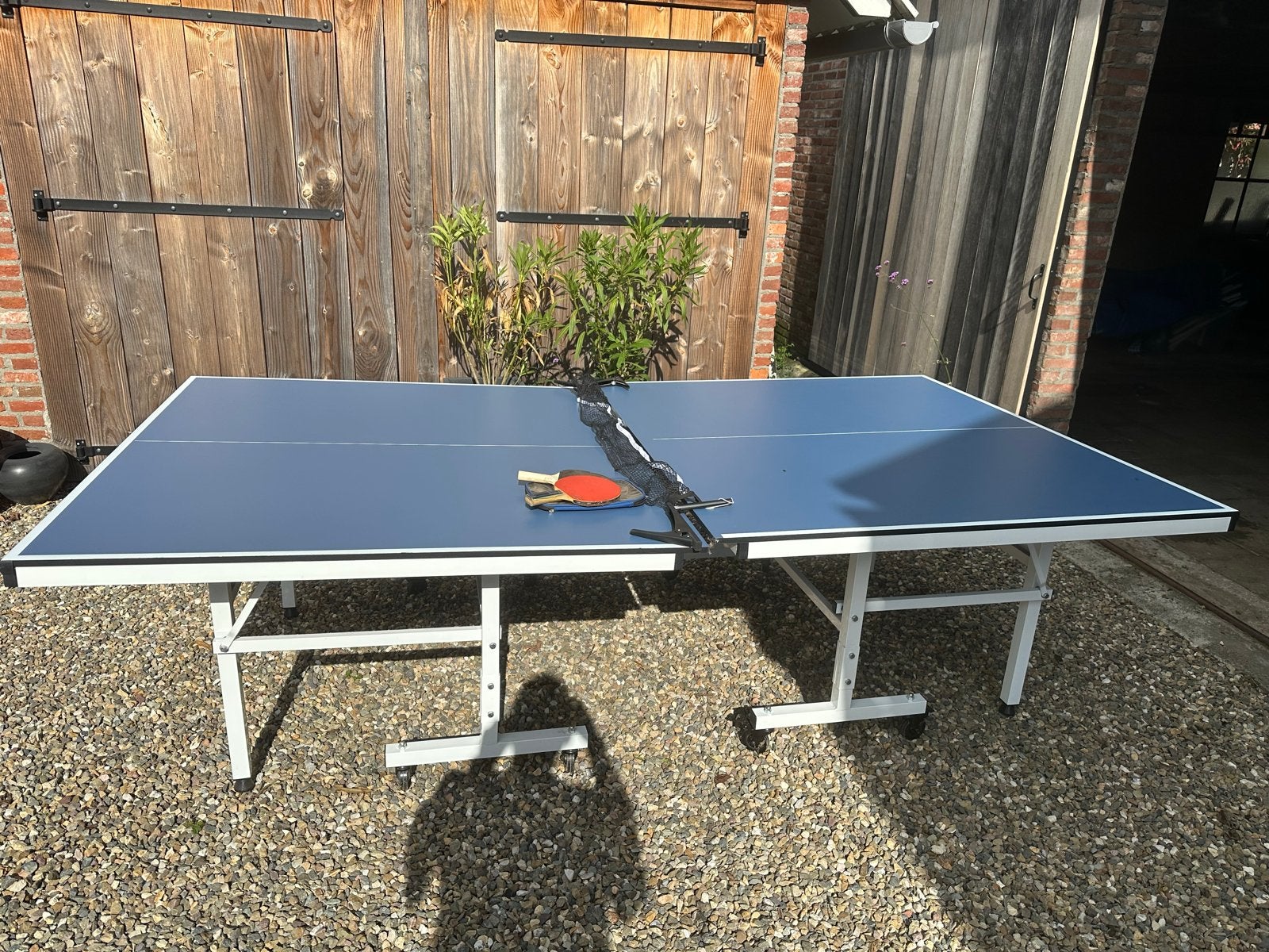 Dione S400i Tafeltennistafel Indoor - Zo goed als nieuw, Ophalen, Zo goed als nieuw, Tafel Indoor, Inklapbaar