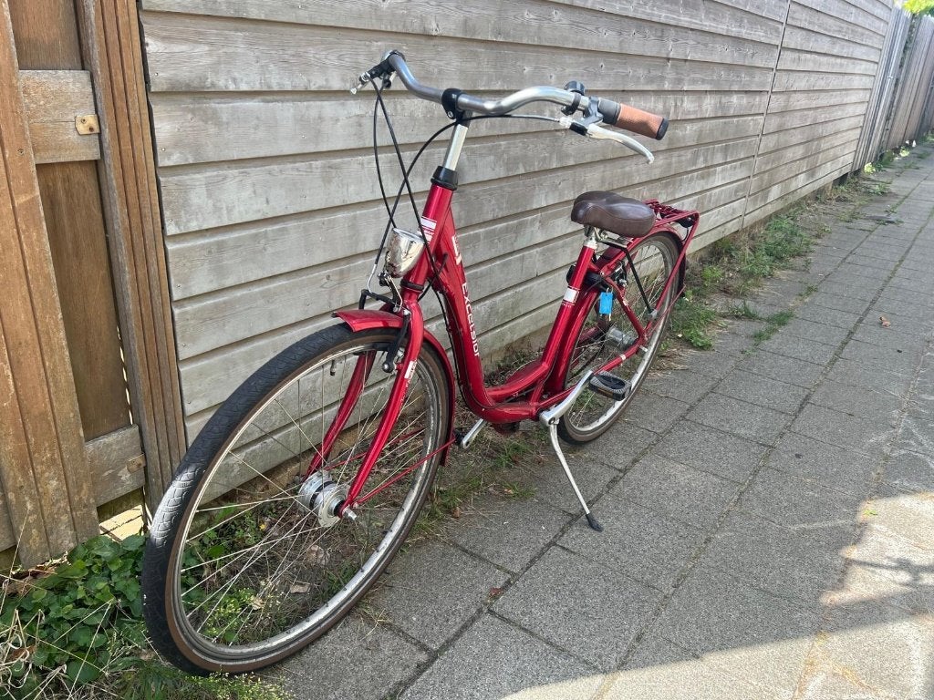 Excelsior fiets, goed onderhouden, (Extra) lage instap, Velgrem, Zo goed als nieuw, Minder dan 47 cm