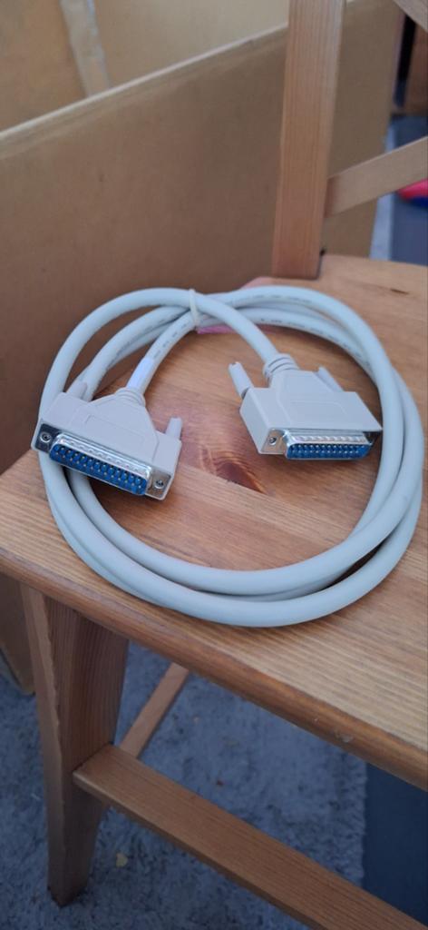 DB25 naar DB25 parallelle printerkabel, ca. 1,8 meter, Computers en Software, Pc- en Netwerkkabels, Nieuw, Ophalen of Verzenden
