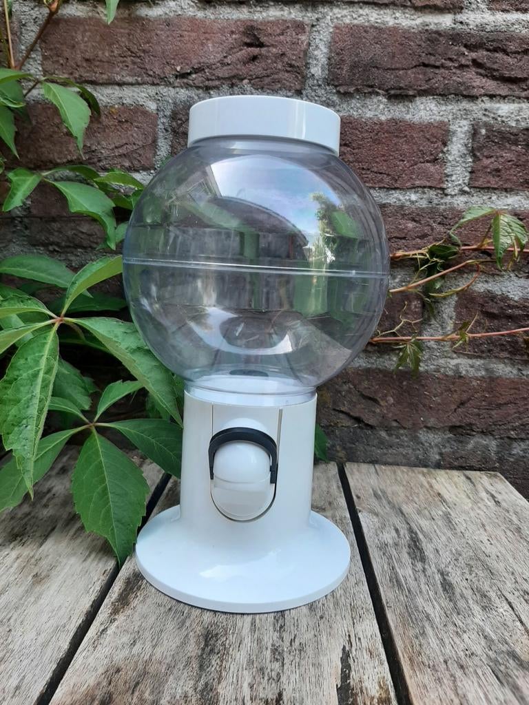 Kauwgomballen automaat kauwgom bal kauwgum wit, Verzamelen, Automaten | Overige, Ophalen of Verzenden, Zo goed als nieuw