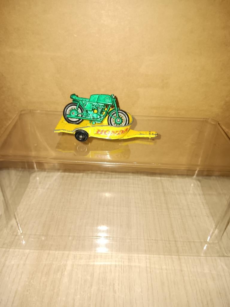 Vintage Honda motorfiets met aanhanger model, Ophalen of Verzenden