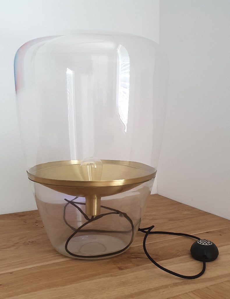 BROKIS BALLOON “M” VLOER- of TAFELLAMP, Ophalen, Nieuw, Glas, Minder dan 100 cm