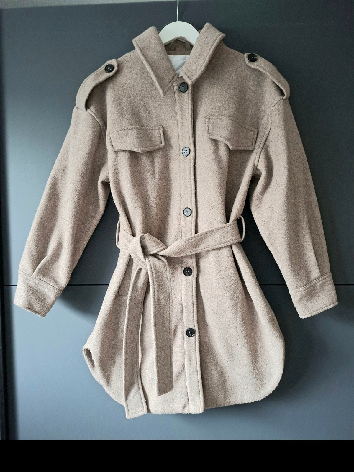 Co'Couture tussenjas maat S | Taupe / bruin | Goede staat, Kleding | Dames, Jassen | Winter, Overige kleuren, Co'couture, Ophalen of Verzenden