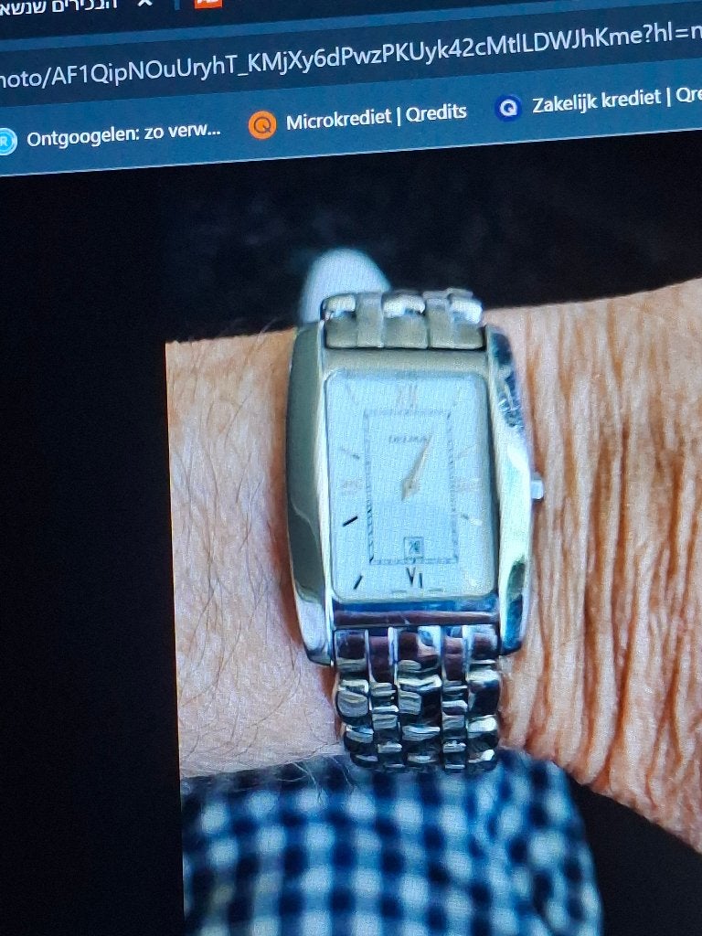 Delma heren horloge, Sieraden, Tassen en Uiterlijk, Horloges | Heren, Overige merken, Staal, Gebruikt, Staal