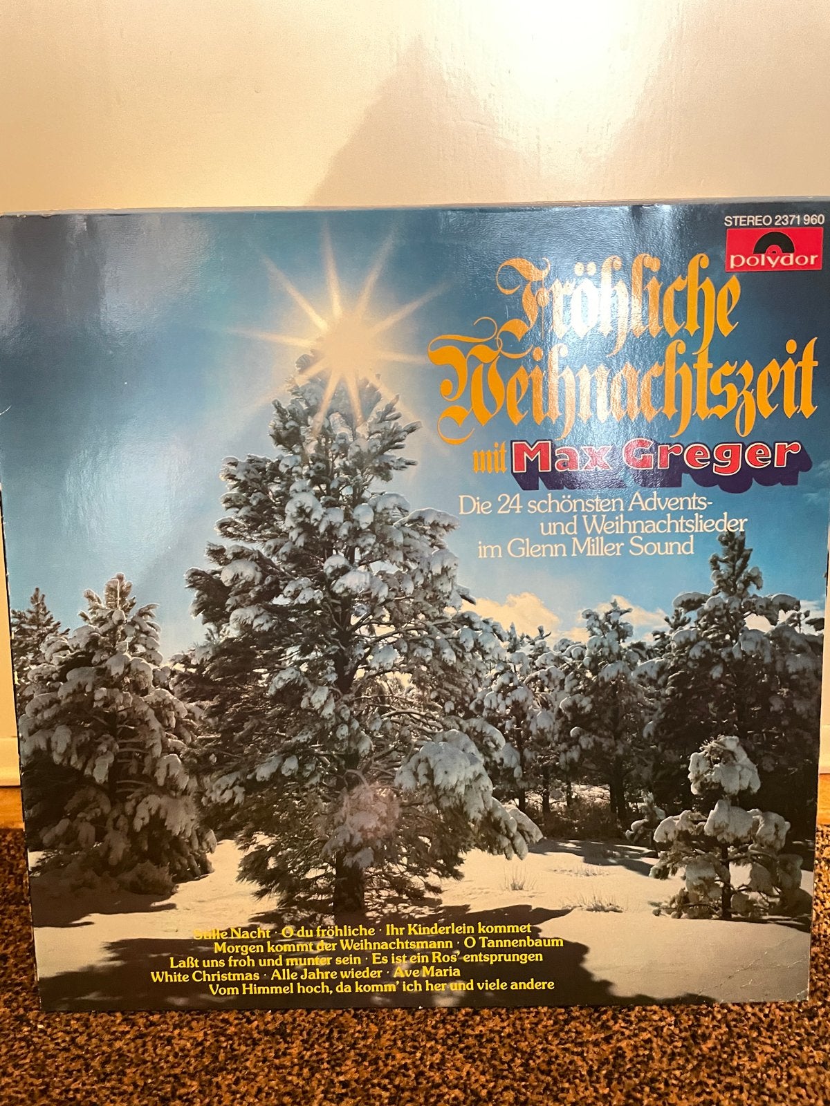 Fröhliche Weihnachtszeit met Max Greger - Kerst LP, Gebruikt, Ophalen of Verzenden, 12 inch, Overige genres